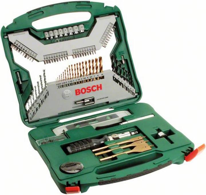 Actual product image Bosch Zubehör X-Line Titanium Drill and Bitset 100 pieces (32 mm, 38 mm, 45 mm, 54 mm)