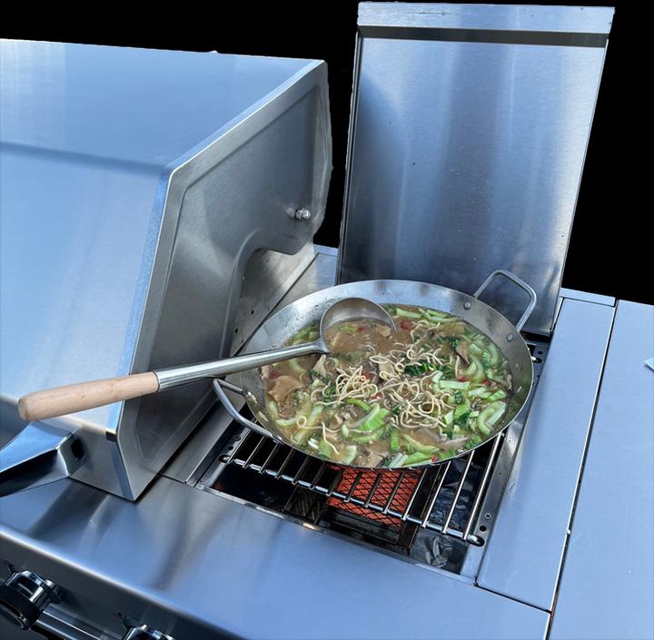 Produktbild BBQ Master Wok Set 6-teilig universal