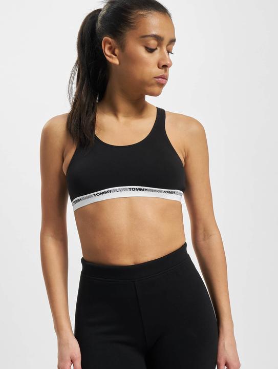 Actual product image Tommy Hilfiger Ladies Unlined Bralette Bra, Black, S (S)