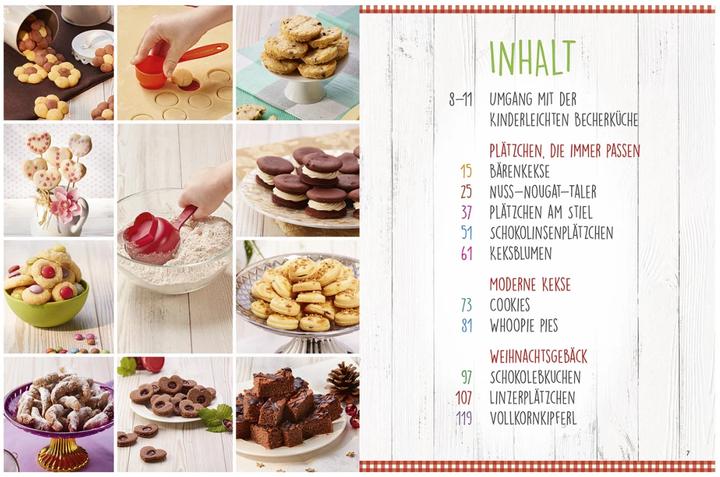 Immagine prodotto Kinderleichte Becherküche - Plätzchen, Kekse, Cookies & Co (Tedesco, Birgit Wenz, 2017)