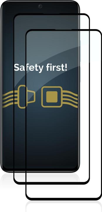 Immagine prodotto Savvies Protezione dello schermo in vetro blindato a schermo intero (2 Pezzo/i, Xiaomi Redmi Note 11 Pro+ 5G)