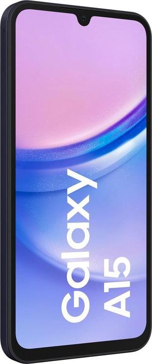 Image du produit Samsung Galaxy A15 (128 Go, Bleu, Noir, 6.50", Double SIM hybride, 50 Mpx, 4G)