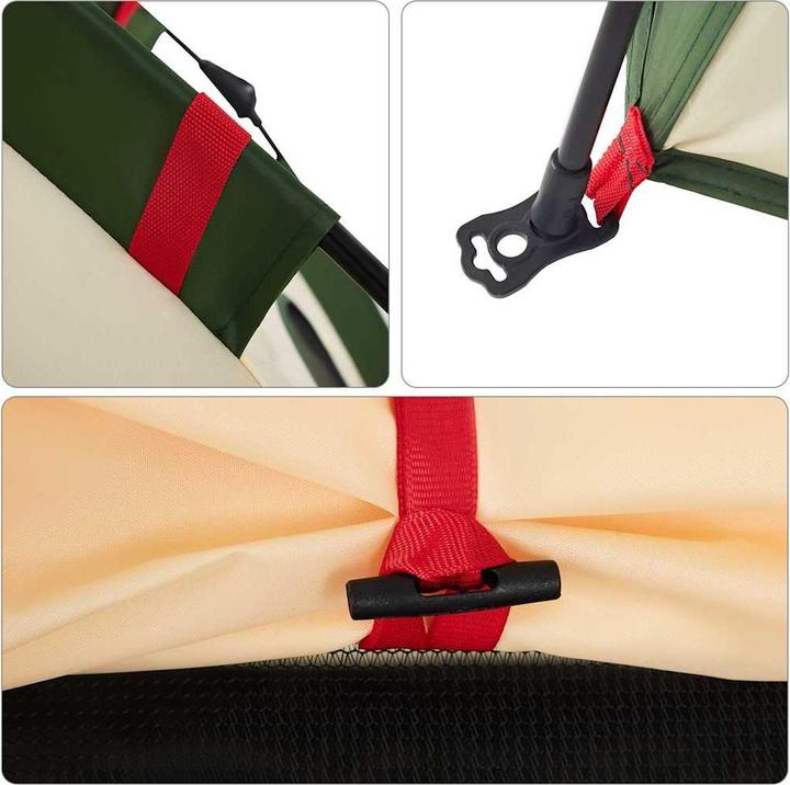 Actual product image VidaXL Konchaka (Dome tent, 4.80 kg, 4 persons)