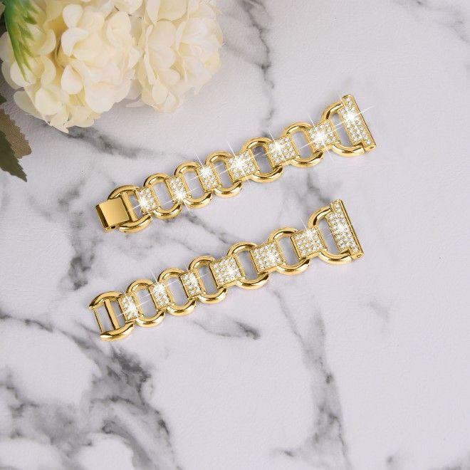 Image du produit MU Style Bracelet de remplacement en alliage de zinc GH Series Diamond (20 mm, Alliage de zinc)