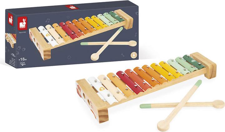 Image du produit Janod Sunshine Xylo en metal (Allemand, Anglais, Italien, Français)