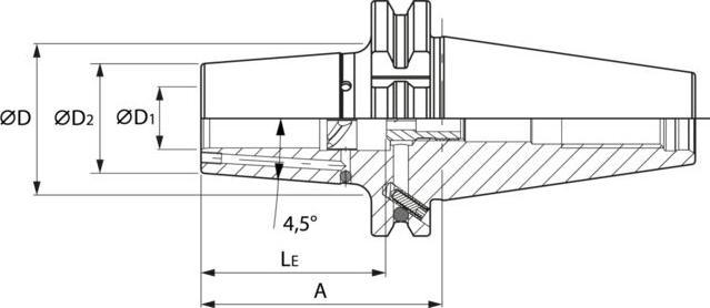 Produktbild Haimer Schrumpffutter Power Shrink Chuck mit Safe-Lock SK 40 ultrakurz
