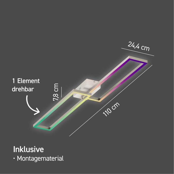 Actual product image Tint Smart Zigbee ceiling light Ciso (3000 lm)