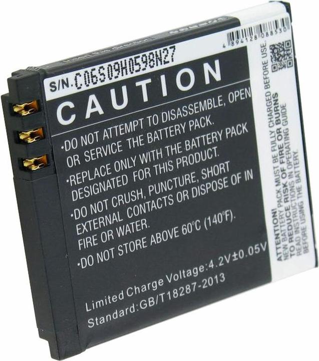 Actual product image AccuCell Cell phone battery Swissvoice MP50 battery 061024