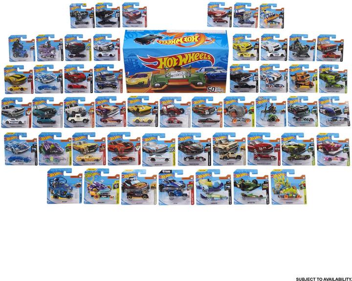 Image du produit Hot Wheels Set cadeau de 50