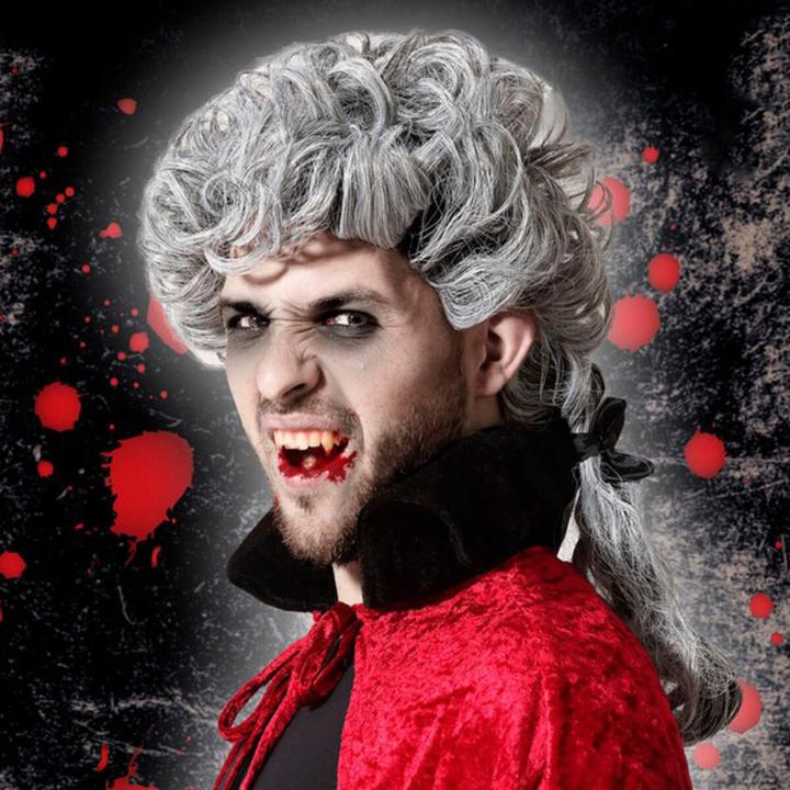 Produktbild BigBuy Halloween Perücke Grau