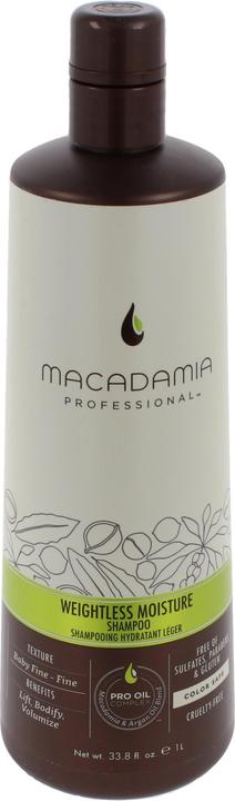 Produktbild Macadamia Weigthless Moisture (1000 ml, Flüssiges Shampoo)