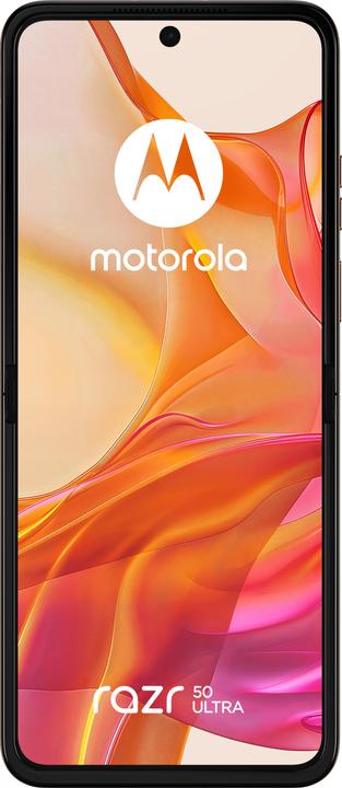 Immagine prodotto Motorola Razr 50 Ultra (512 GB, Peach Fuzz, 6.90", SIM + eSIM, 50 Mpx, 5G)