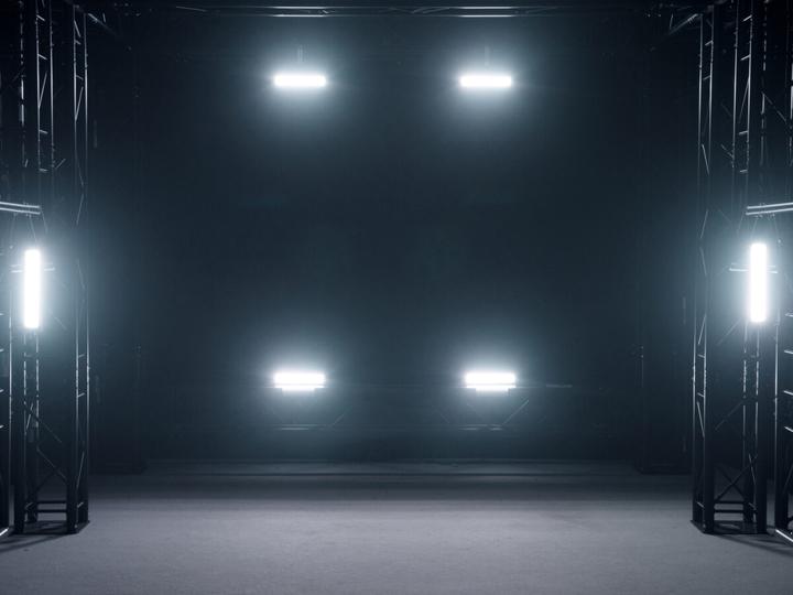 Actual product image Eurolite LED Strobe SMD PRO 132 DMX RGB (0.20 W)