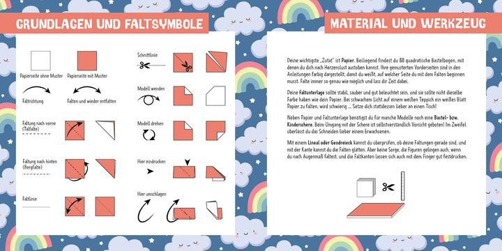 Actual product image 88 x Origami Kids – Kawaii (German, Thade Precht, 2024)