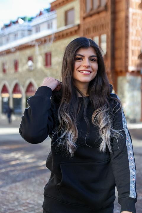 Produktbild Edelvetica Damen Edelweiss Kapuzenpullover (XL)