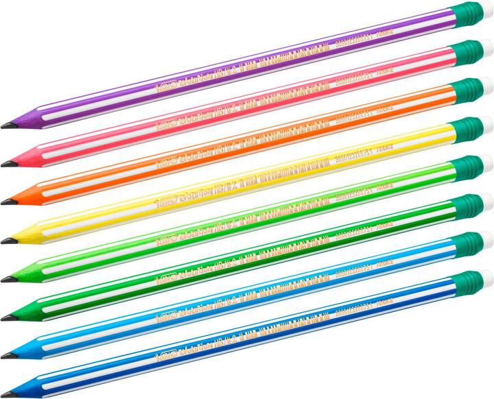 Actual product image Bic Evolution Potloden met Gum, 8st. (HB, 8 x)