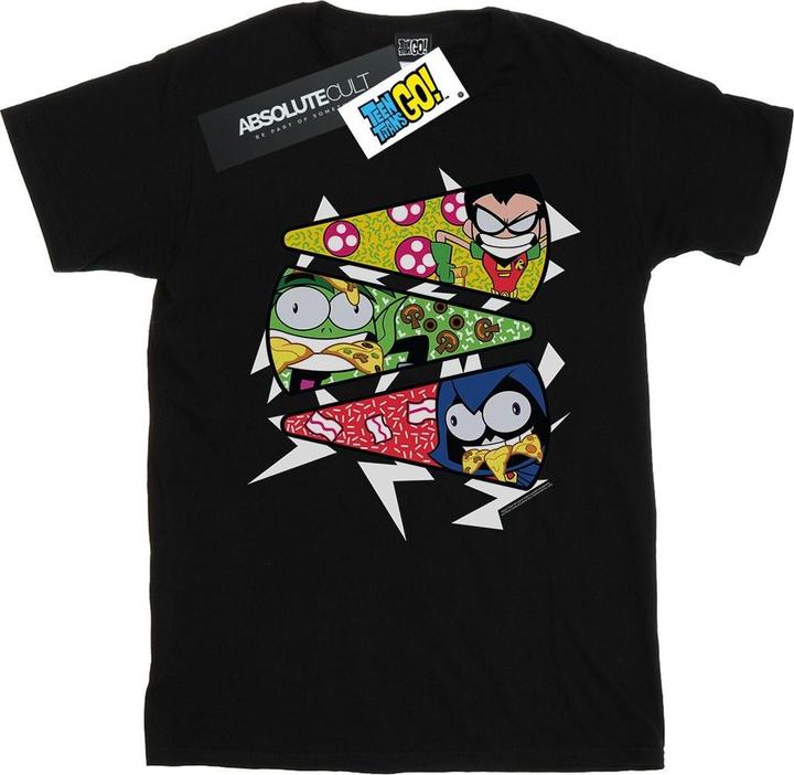 Immagine prodotto Teen Titans Go Pizza Slice Maglietta Uomo (XXL)