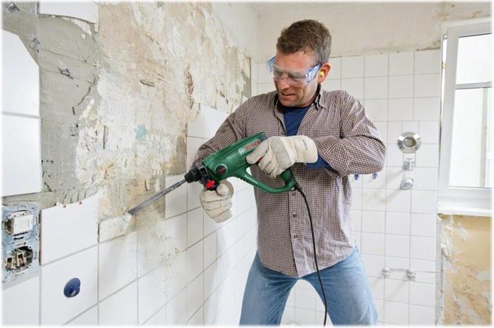 Actual product image Bosch Home & Garden PBH 2100 RE rotary hammer drill, 550 W motor (Electrical connection)