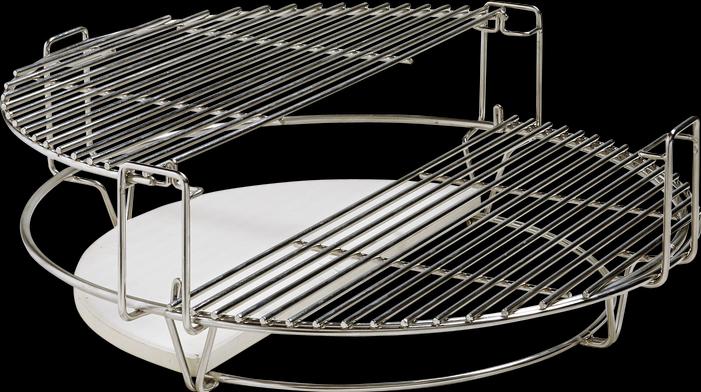 Actual product image BBQ Master Split multilevel grill grate system XL Pro