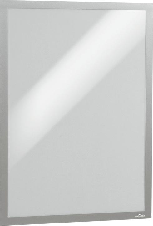 Actual product image Durable DURAFRAME® POSTER information frame, self-adhesive, for format A2, silver, pack