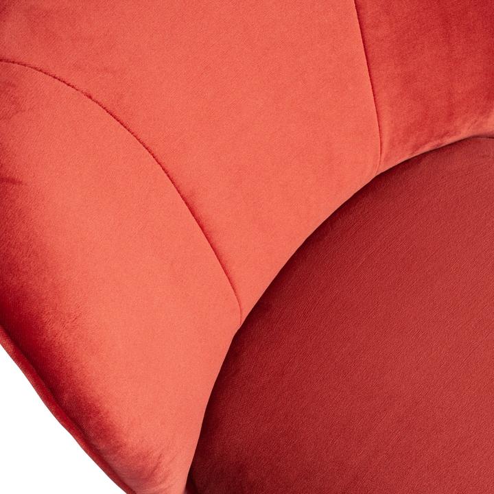 Productafbeelding Woood Fauteuil Sara Fluweel Framboos