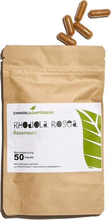 Zimmerli Adaptogene Rhodiola Kapseln (BIO) 50 Kapseln (1 Stück, Kapseln, 25 g)