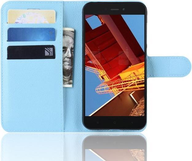 Actual product image MU Classic Litchi Leather Bookcover Series (Xiaomi Redmi Go)
