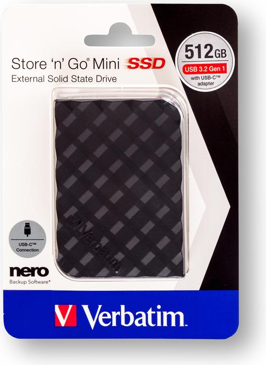 Actual product image Verbatim Store 'n' Go Mini (512 GB)