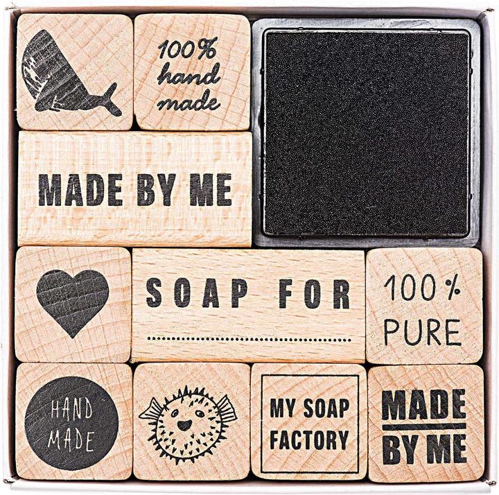 Immagine prodotto Rico Design Set di timbri per sapone, 11 pezzi