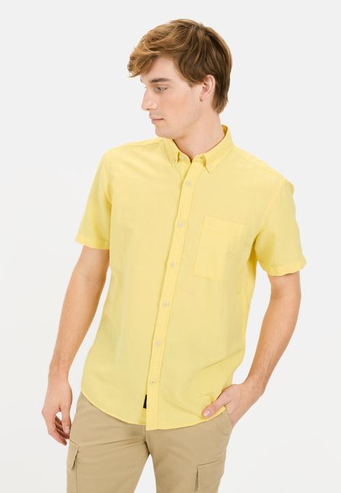 Image du produit Camel Active Kurzarmhemd aus einem Baumwoll-Leinenmix (5XL)