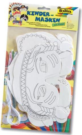 Actual product image Folia Children Masks Adventure
