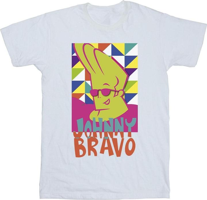 Produktbild Johnny Bravo Multi Triangles Pop Art TShirt (XXL)