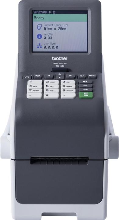 Actual product image Brother TD-23XX (300 dpi)