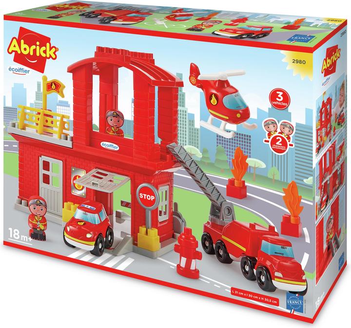 Image du produit Caserne de pompiers Ecoiffier Abrick