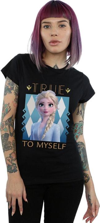 Image du produit Disney - T-shirt FROZEN ELSA TRUE TO MYSELF - Femme (L)