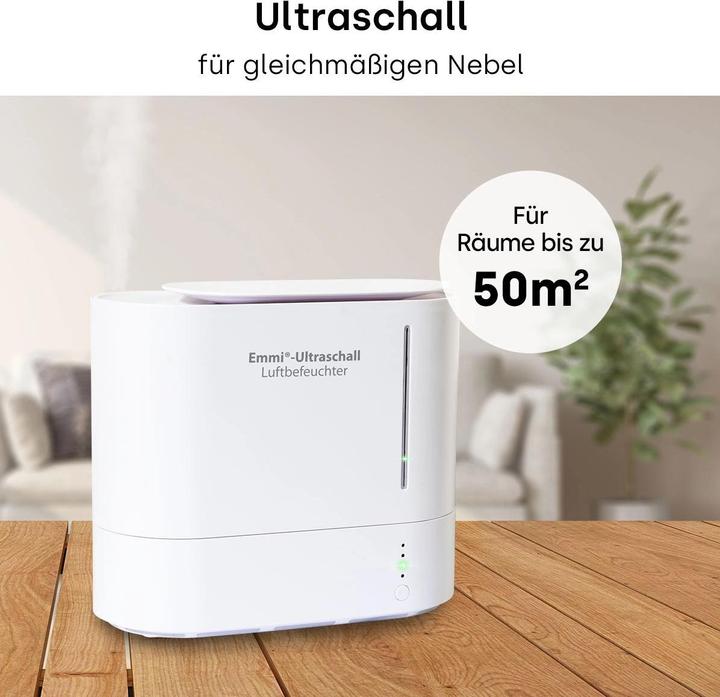 Produktbild Emmi-dent Ultraschall Luftbefeuchter oval (50 m²)