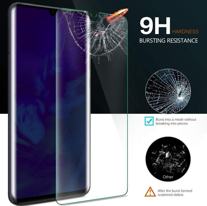 Produktbild Screenguard Huawei P30 Panzerglas Schutzfolie Case Friendly Design (1 Stück, Huawei P30)