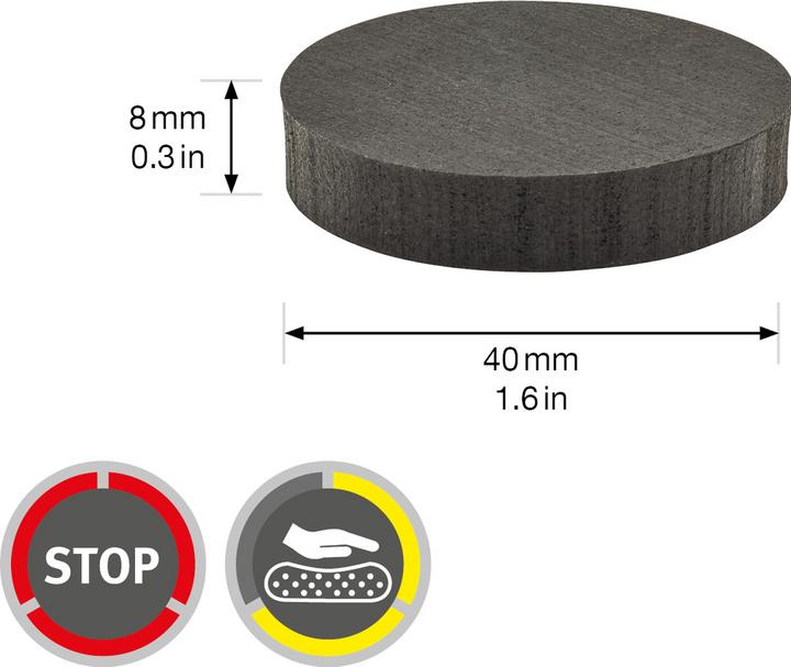 Produktbild Vibrationsdämpfer (Anschlagdämpfer, 4 Stück)