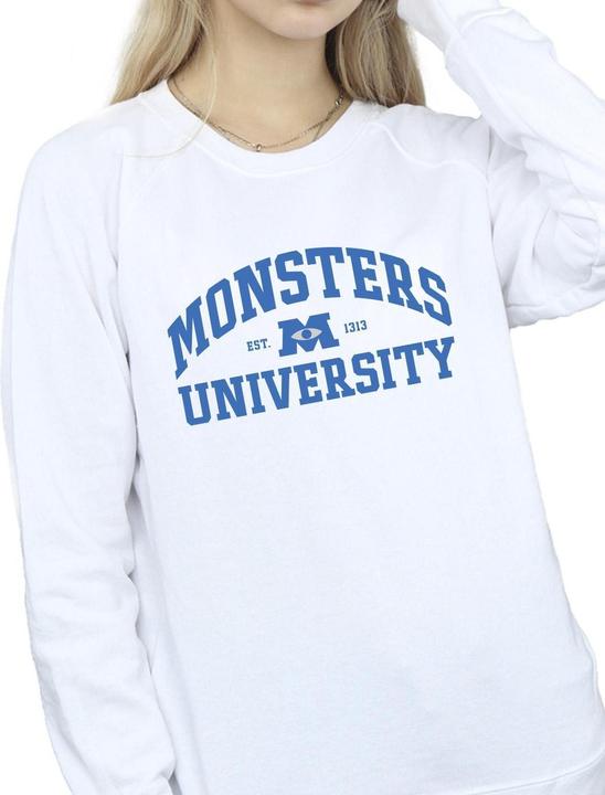 Actual product image Disney Womens/Ladies Monsters University Logo Sweatshirt (XXL)