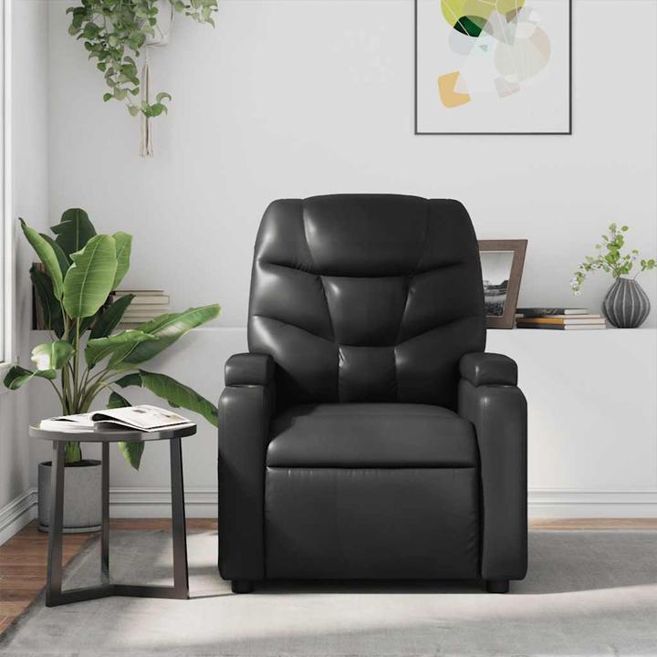 Produktbild VidaXL Massagesessel Schwarz Kunstleder,Farbe: Schwarz,Material