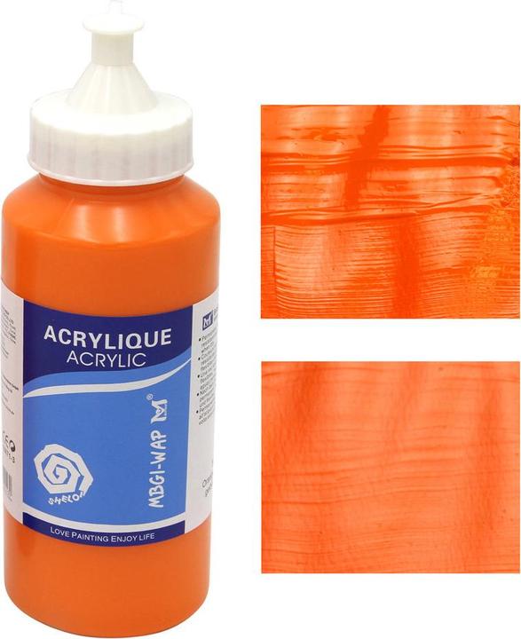 Produktbild Magi-Wap Colours 500ml Acryl (Gelborange, 500 ml)