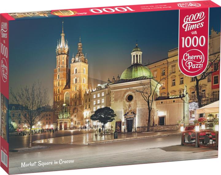 Cherry Pazzi Puzzle Königlicher Marktplatz in Krakau, Polen 1000 Teile (1000 Teile)
