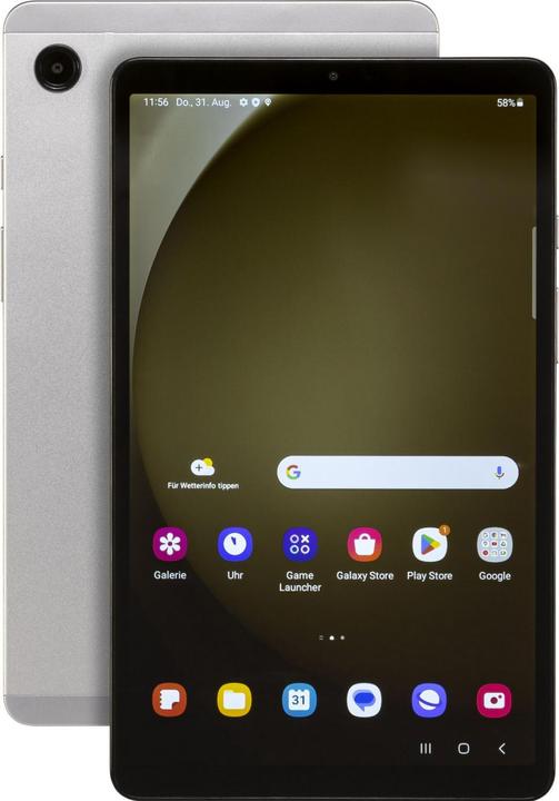 Produktbild Samsung Galaxy Tab A9 (nur WLAN, 8.70", 64 GB, Silver)