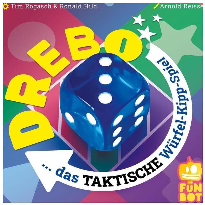 Immagine prodotto Funbot FUND0005 - Drebo, gioco di dadi, per 2-4 giocatori, da 7 anni (edizione DE) (Tedesco)