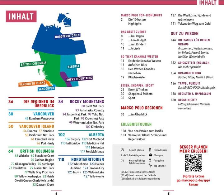 Produktbild Reiseführer Kanada West, Rocky Mountains, Vancouver (Deutsch, Karl Teuschl, 2020)