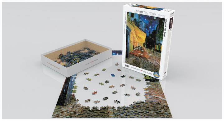 Actual product image Eurographics Café terrace in the evening VvG (1000 pieces)