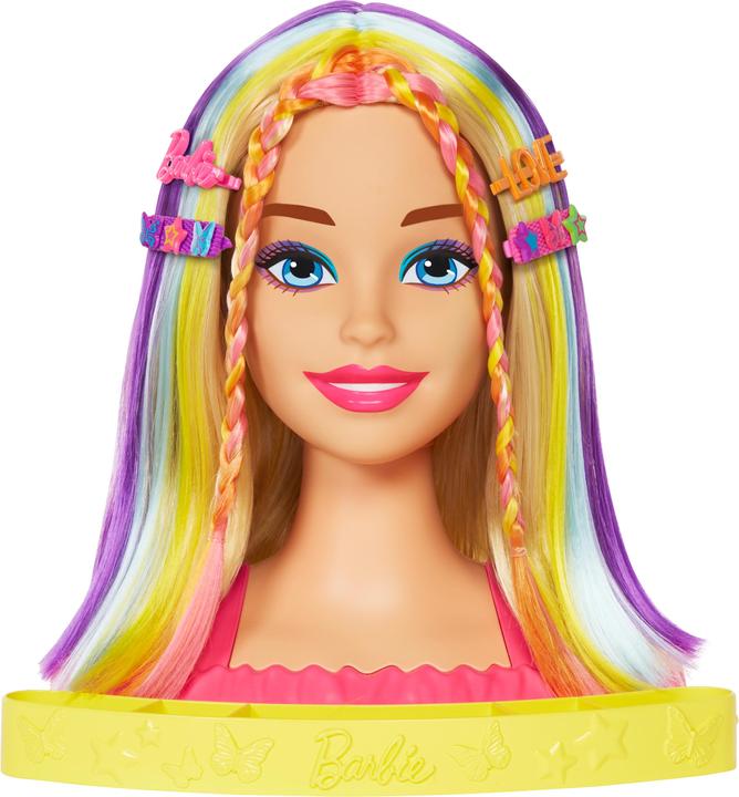 Produktbild Barbie Totally Hair Neon-Regenbogen Deluxe