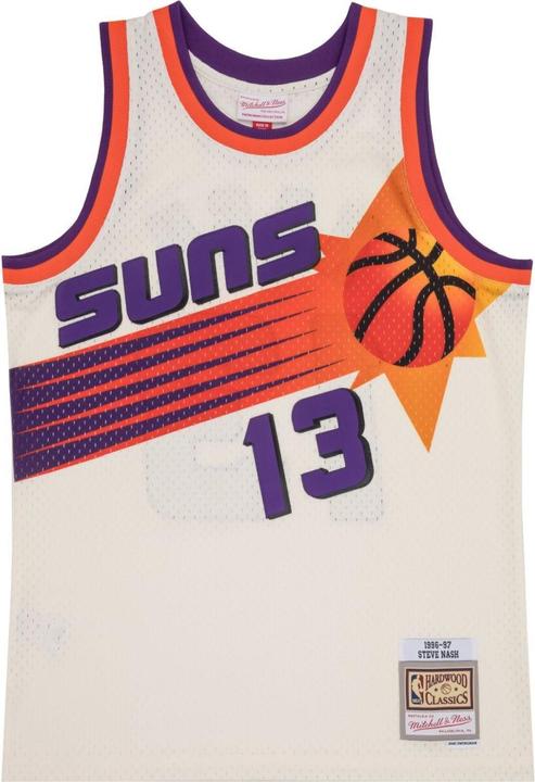 Produktbild Mitchell & Ness NBA Phoenix Suns Steve Nash Off White Team Color Swingman Trikot Herren (S)