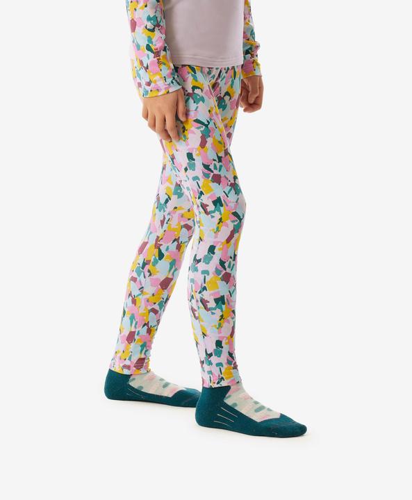 Immagine prodotto Wedze Pantaloni funzionali da sci per bambini - BL 500 con motivo (100 C)