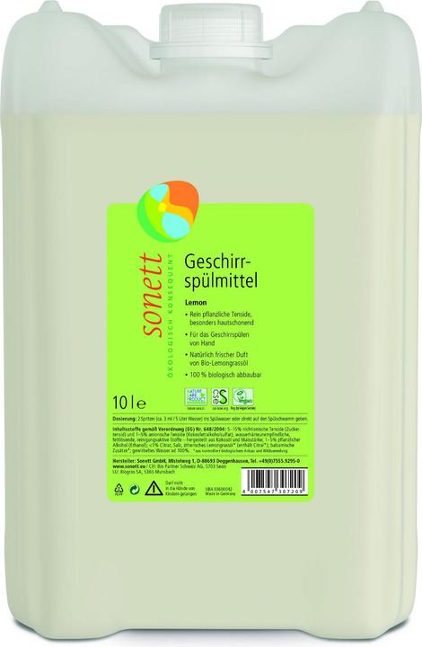 Image du produit Sonett Geschirrspülmittel Lemon (Liquide)